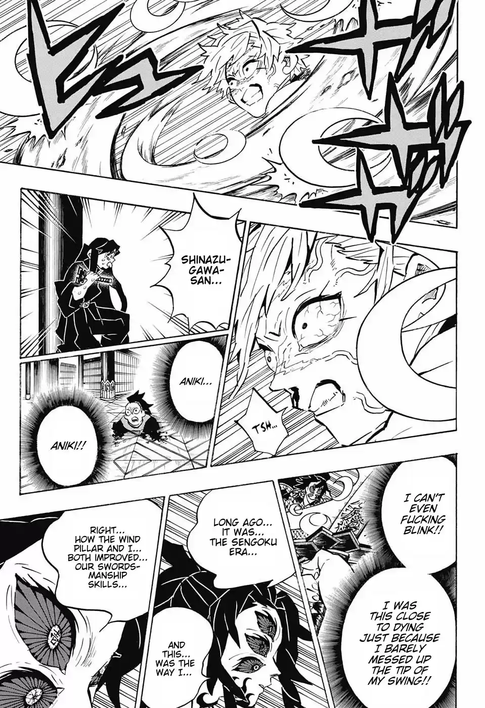 Kimetsu no Yaiba Ch. 167 A Request