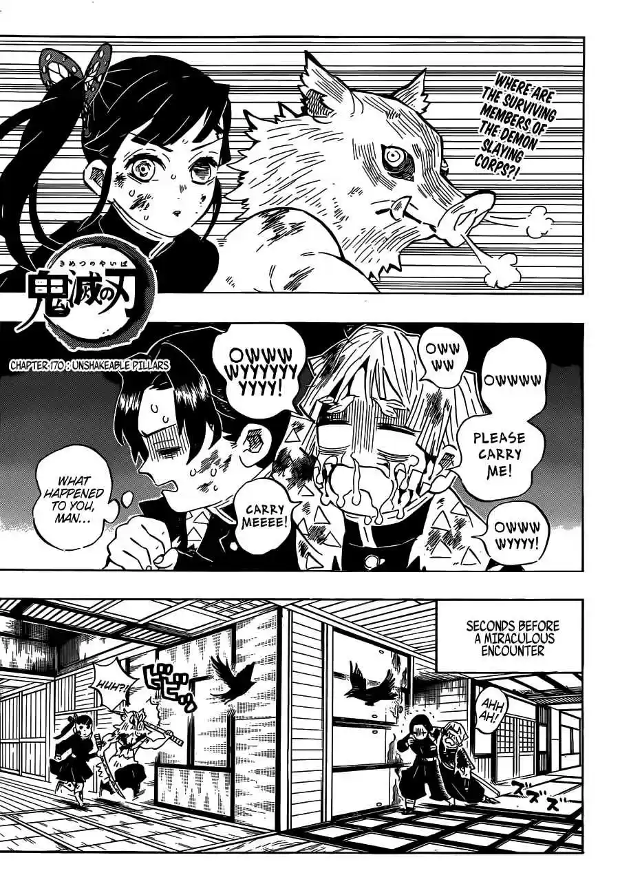 Kimetsu no Yaiba Ch. 170 Unshakeable Pillars