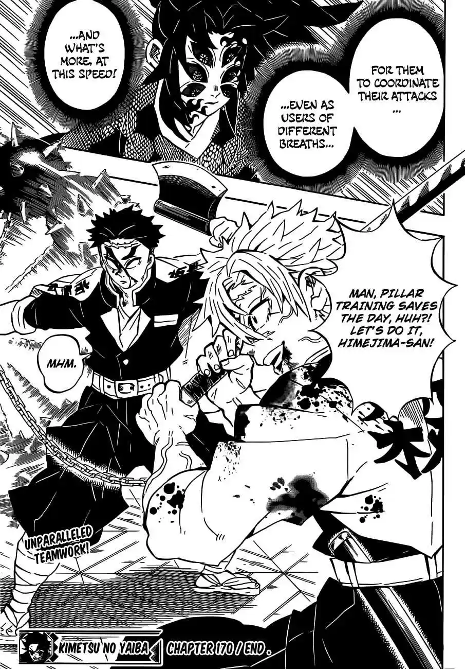 Kimetsu no Yaiba Ch. 170 Unshakeable Pillars