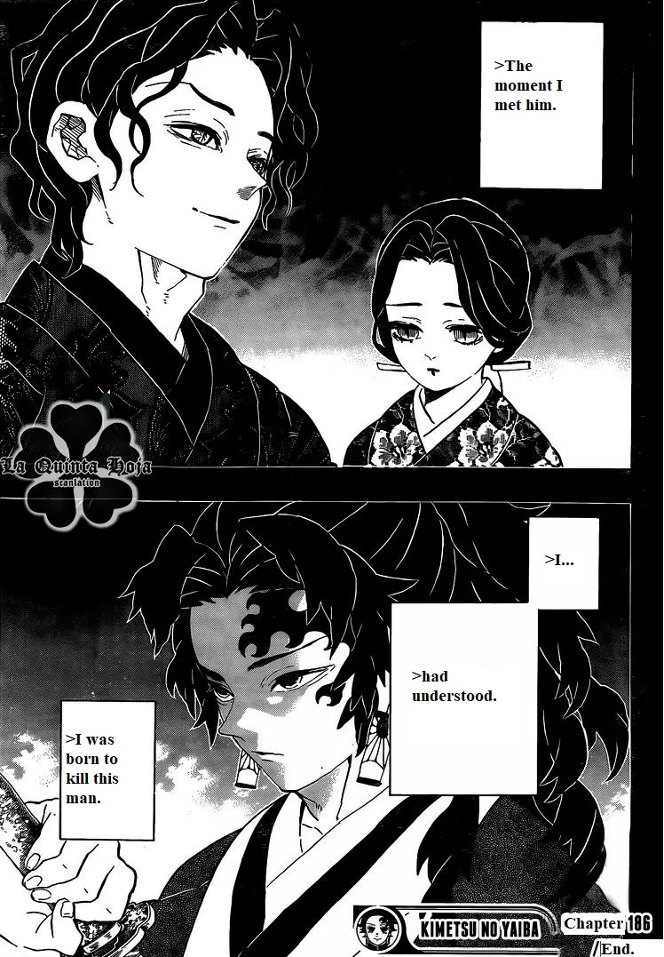 Kimetsu no Yaiba Ch. 186 Old Memories