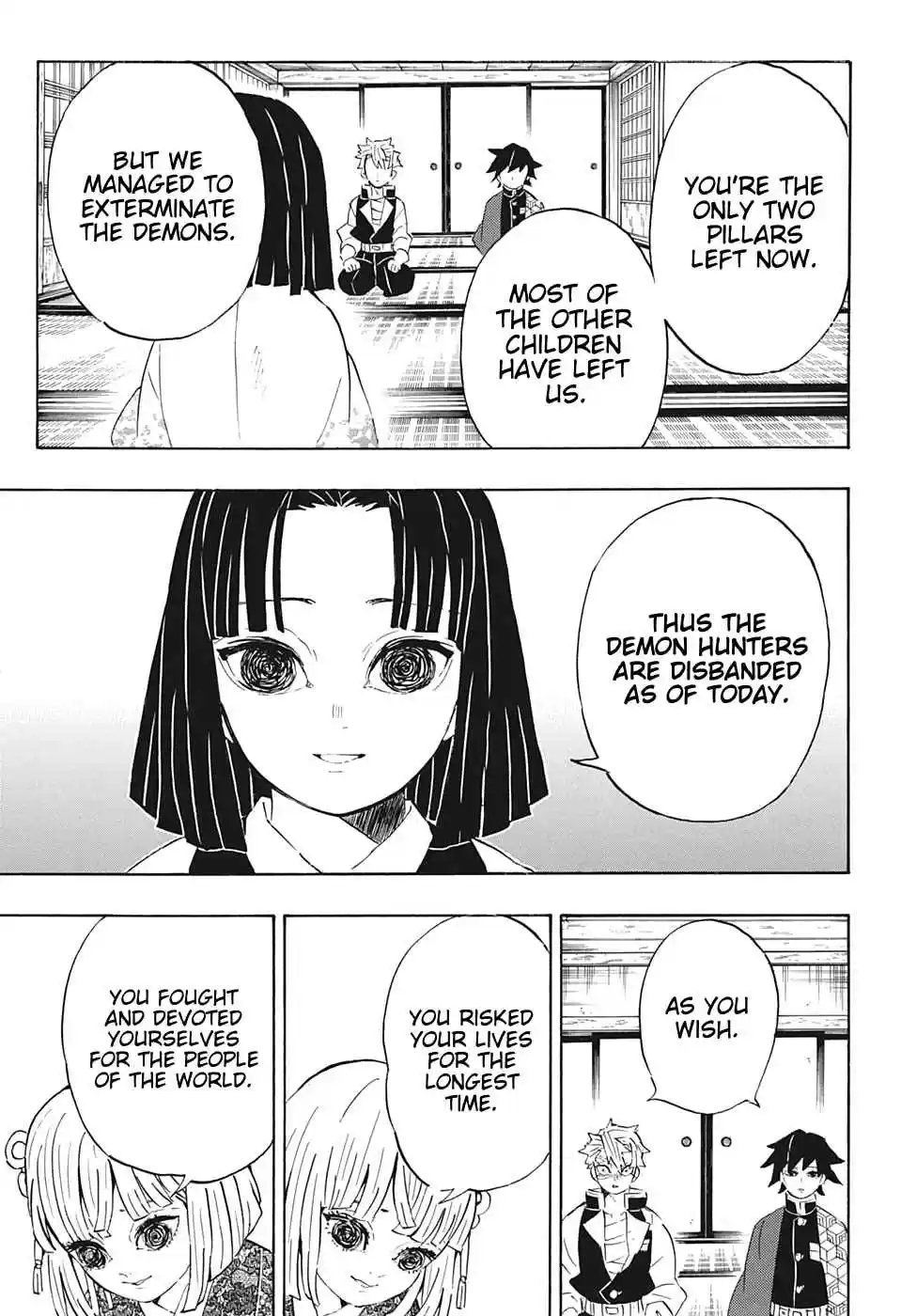 Kimetsu no Yaiba Ch. 204 A World Without Demons