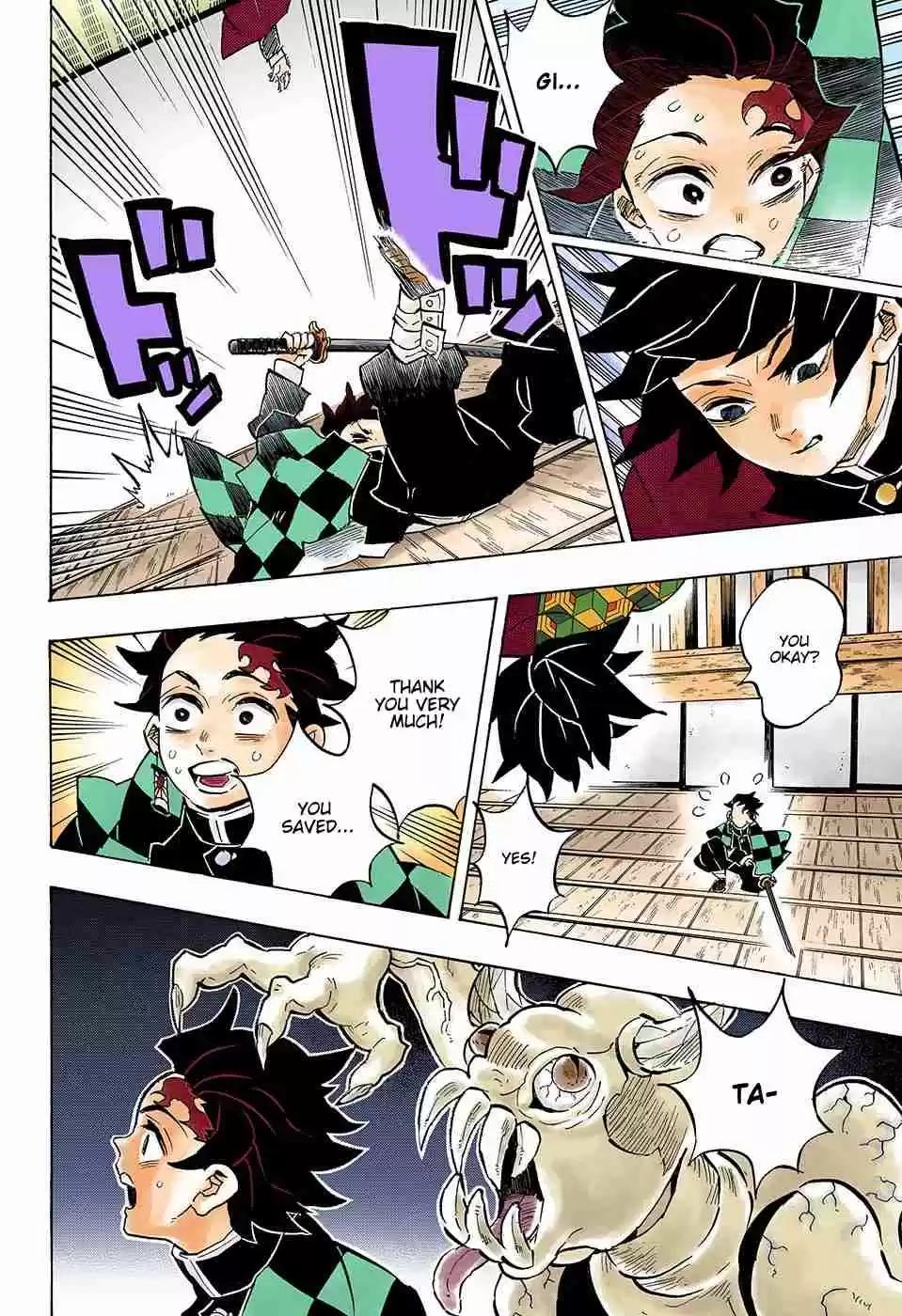 Kimetsu no Yaiba Digital Colored Comics Ch. 140 Opening the Decisive Battle