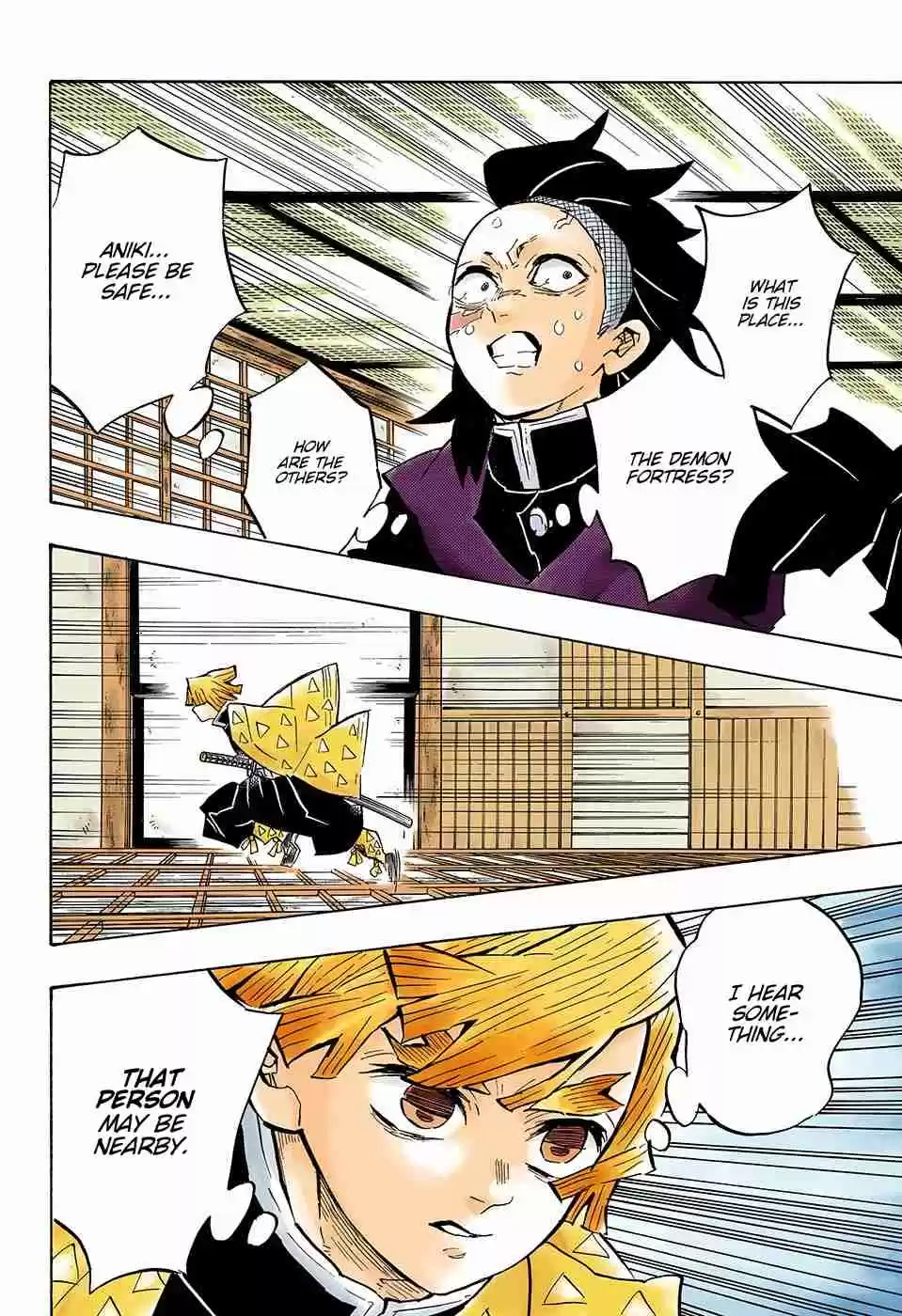 Kimetsu no Yaiba Digital Colored Comics Ch. 140 Opening the Decisive Battle