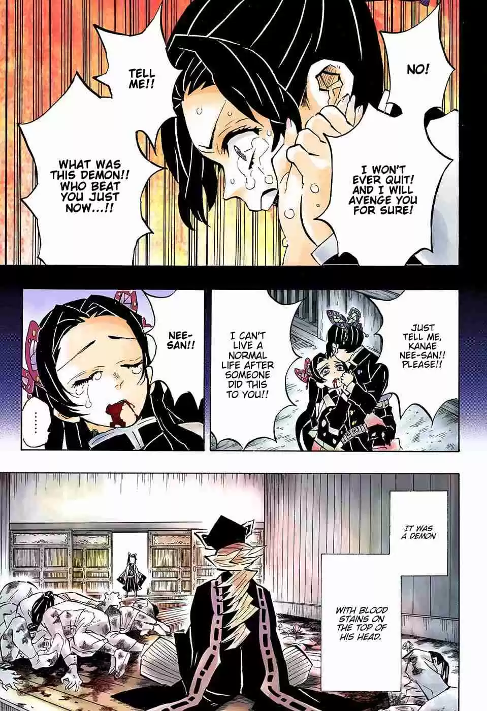 Kimetsu no Yaiba Digital Colored Comics Ch. 141 Revenge