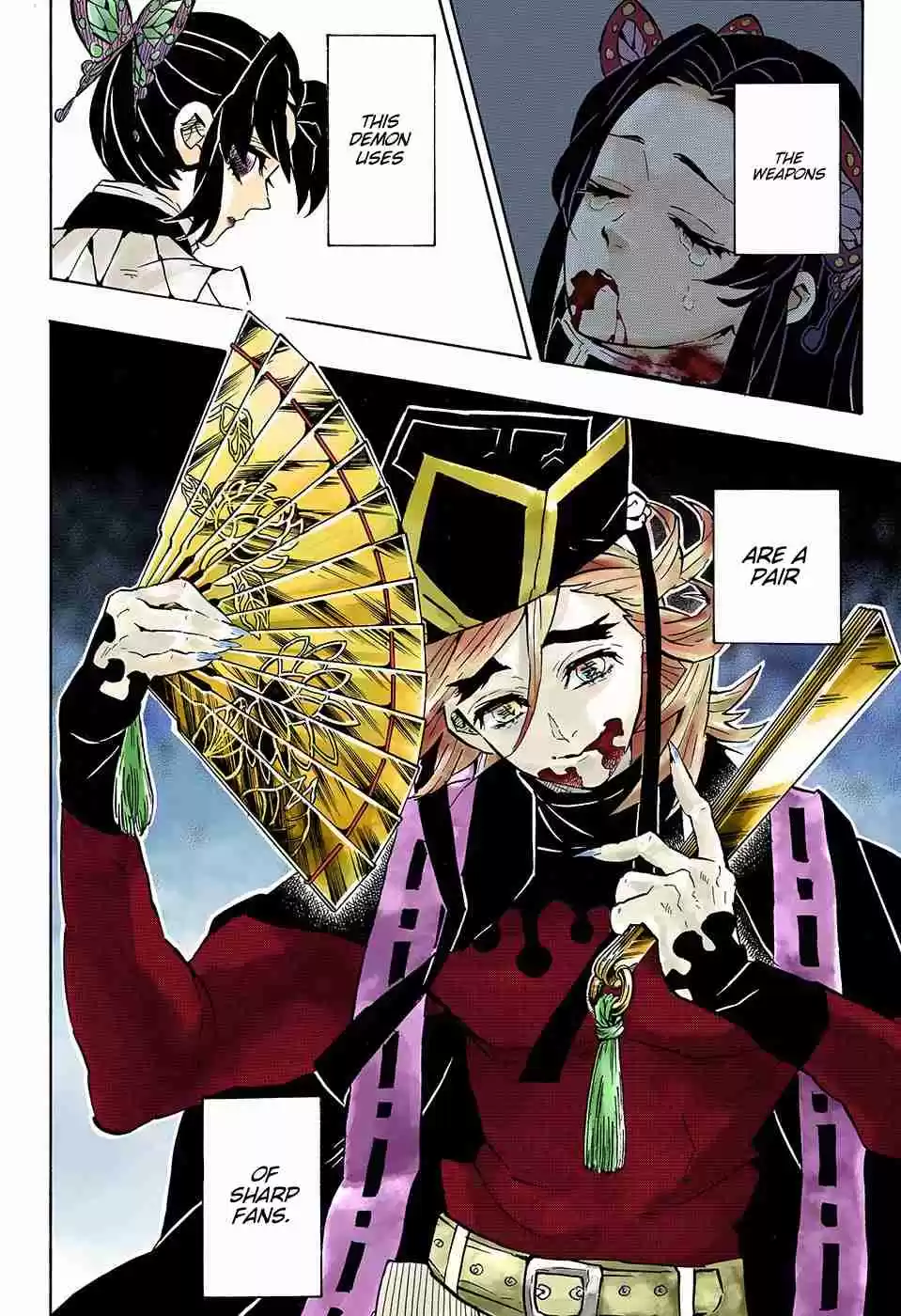 Kimetsu no Yaiba Digital Colored Comics Ch. 141 Revenge