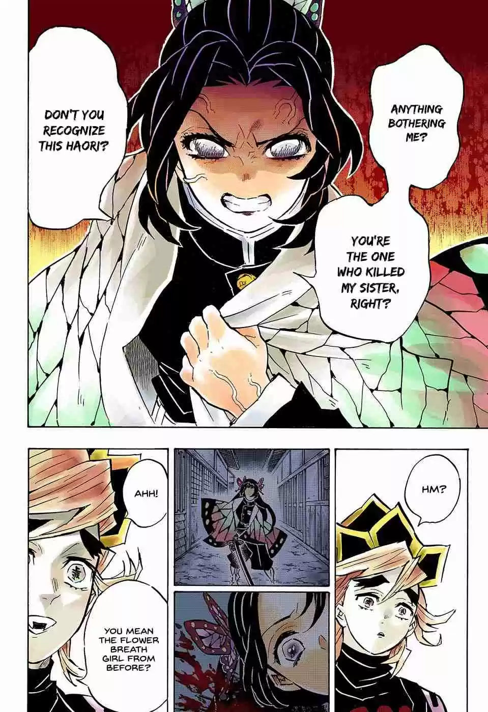 Kimetsu no Yaiba Digital Colored Comics Ch. 141 Revenge