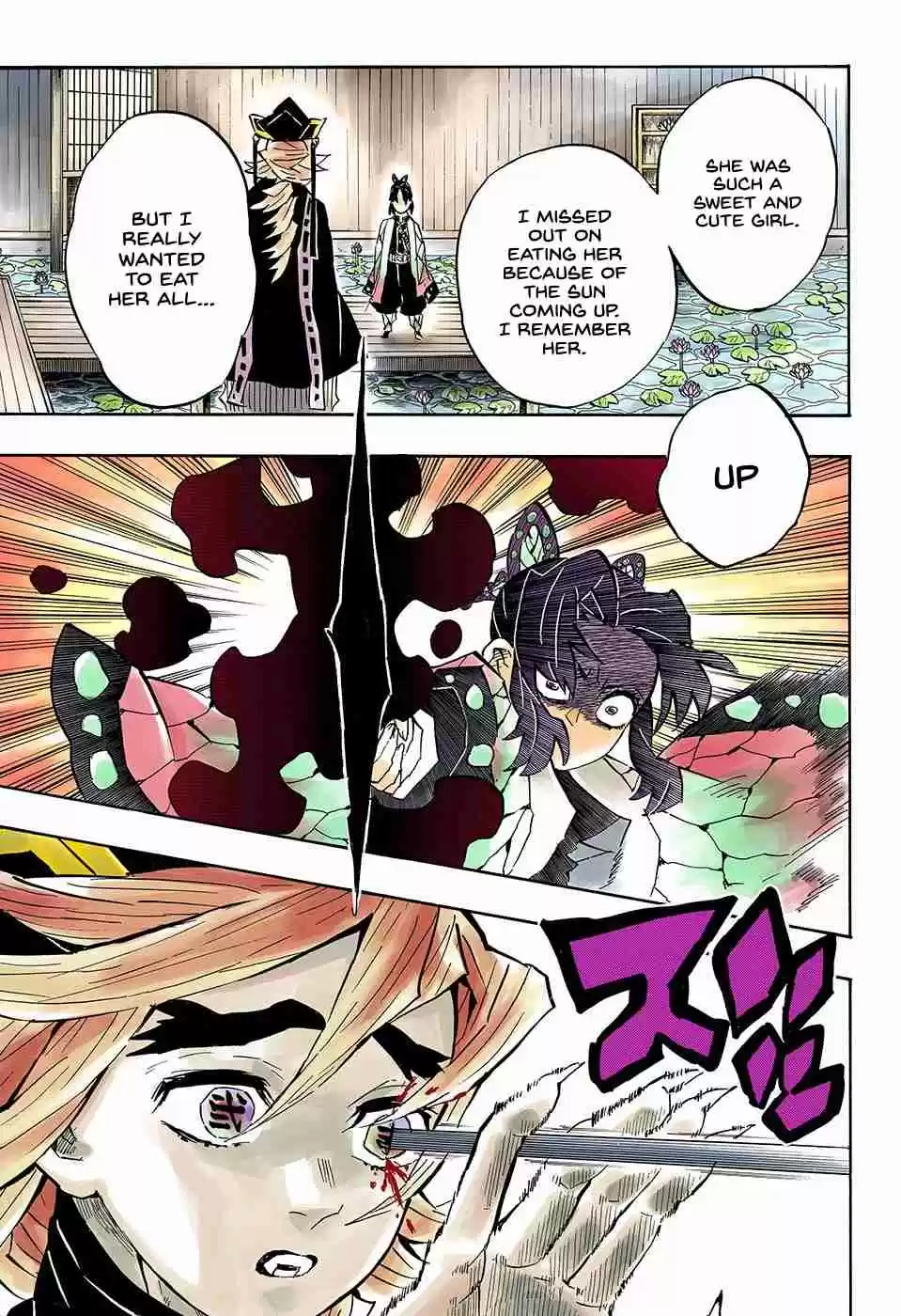 Kimetsu no Yaiba Digital Colored Comics Ch. 141 Revenge