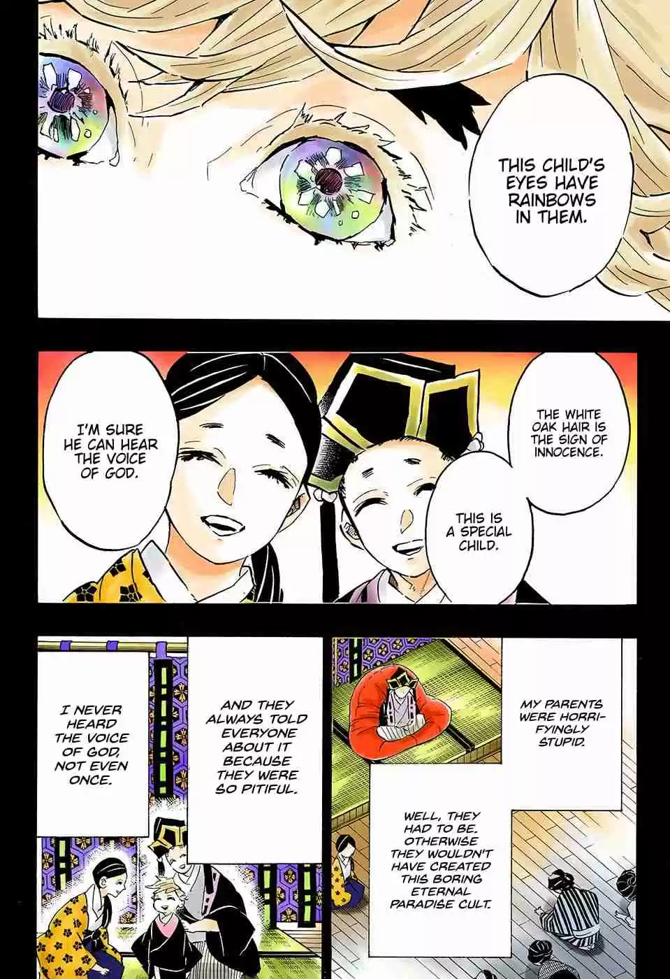 Kimetsu no Yaiba Digital Colored Comics Ch. 142 Insect Pillar