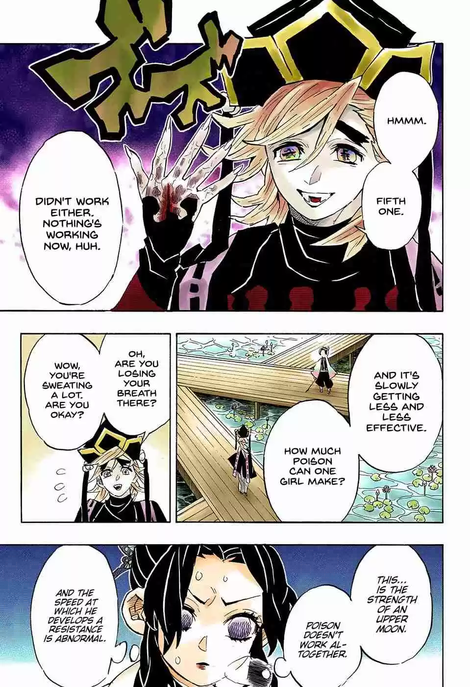 Kimetsu no Yaiba Digital Colored Comics Ch. 142 Insect Pillar