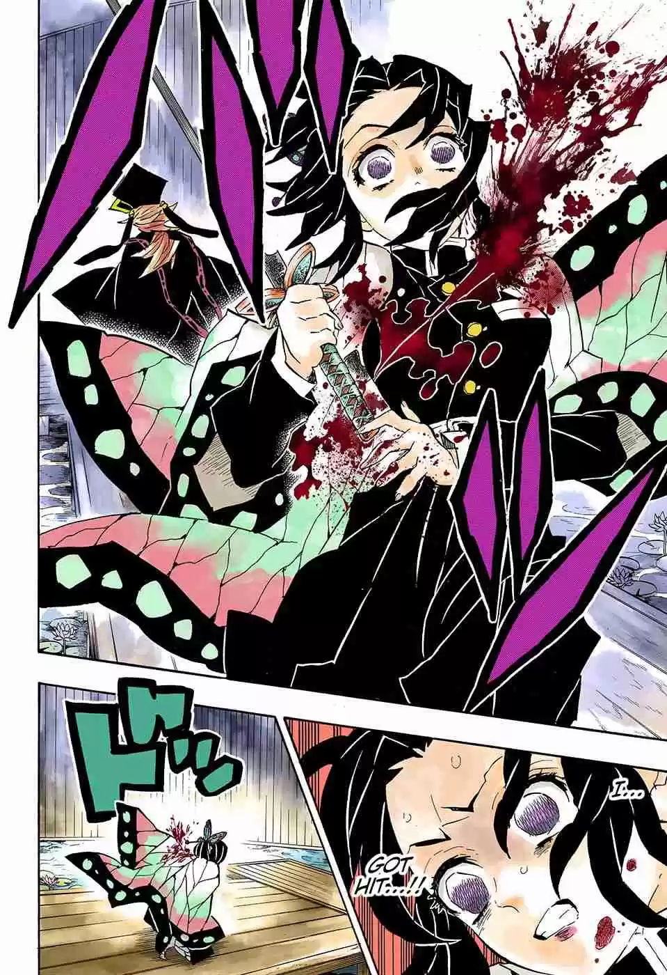 Kimetsu no Yaiba Digital Colored Comics Ch. 142 Insect Pillar