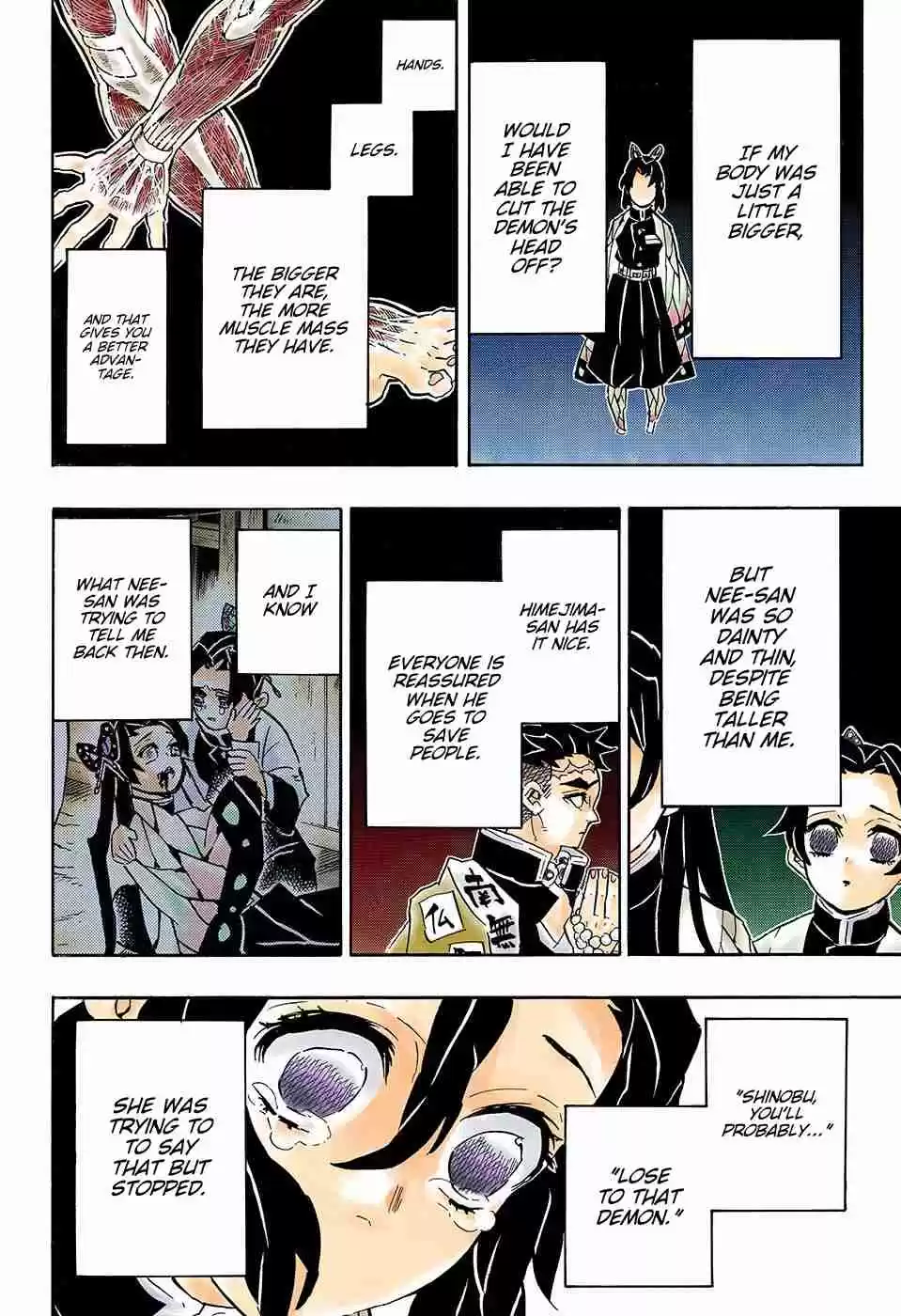 Kimetsu no Yaiba Digital Colored Comics Ch. 142 Insect Pillar