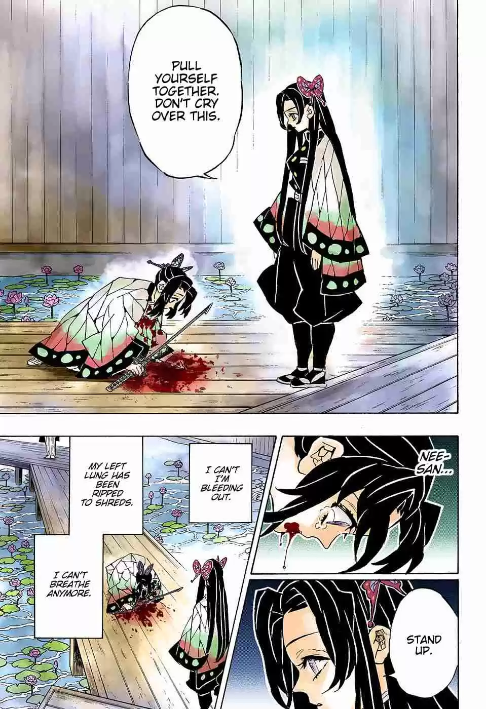 Kimetsu no Yaiba Digital Colored Comics Ch. 142 Insect Pillar