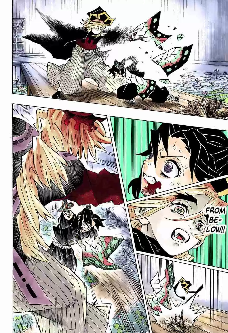 Kimetsu no Yaiba Digital Colored Comics Ch. 142 Insect Pillar