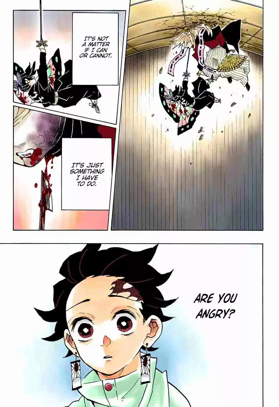 Kimetsu no Yaiba Digital Colored Comics Ch. 143 Anger