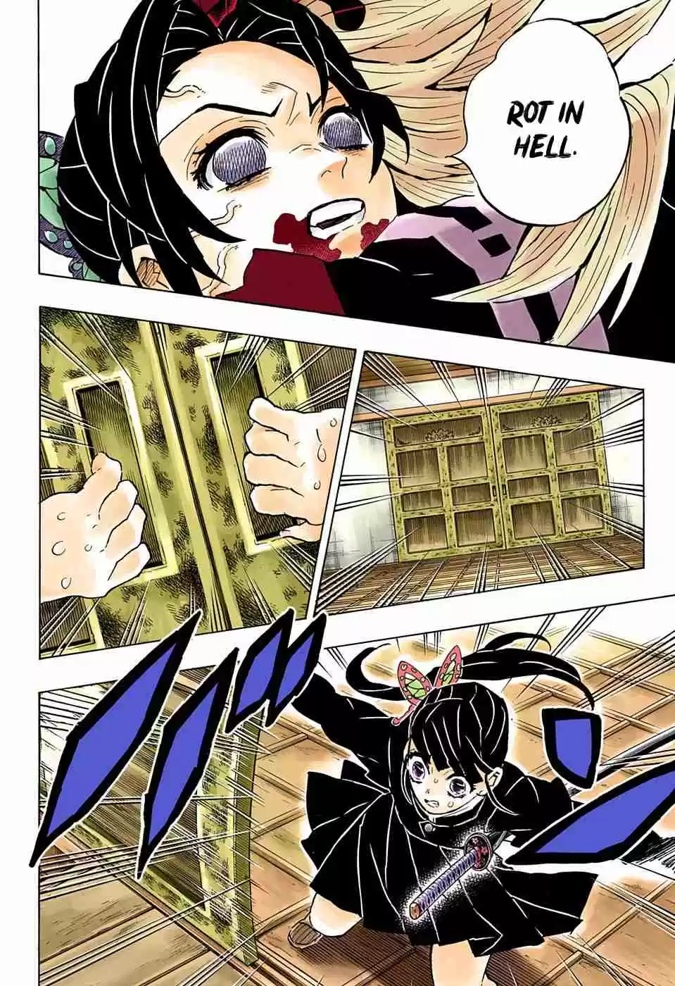 Kimetsu no Yaiba Digital Colored Comics Ch. 143 Anger