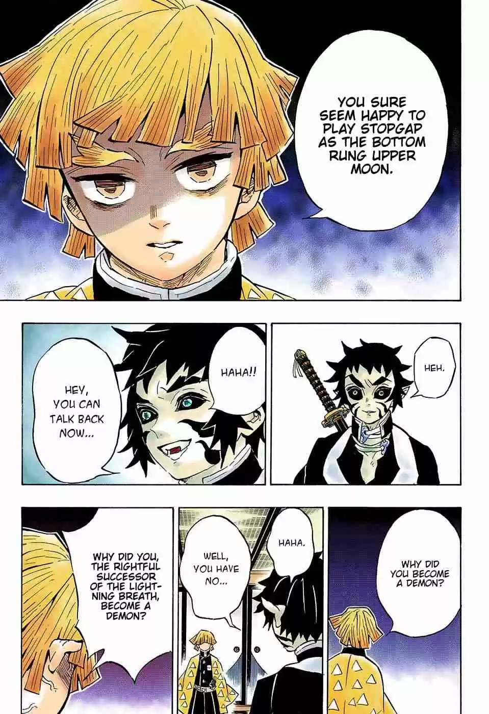 Kimetsu no Yaiba Digital Colored Comics Ch. 144 The Successors