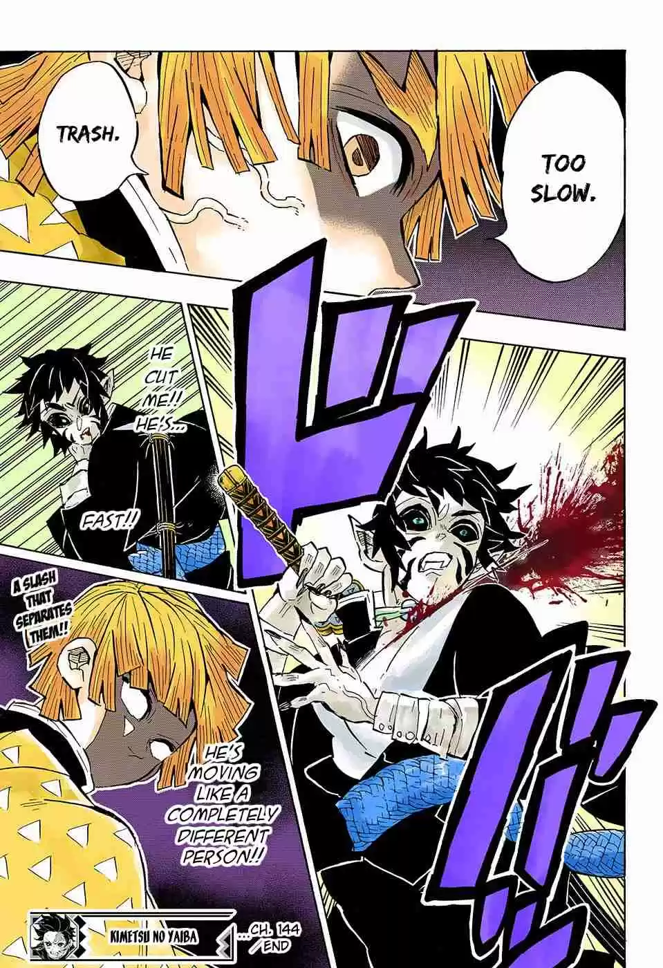 Kimetsu no Yaiba Digital Colored Comics Ch. 144 The Successors