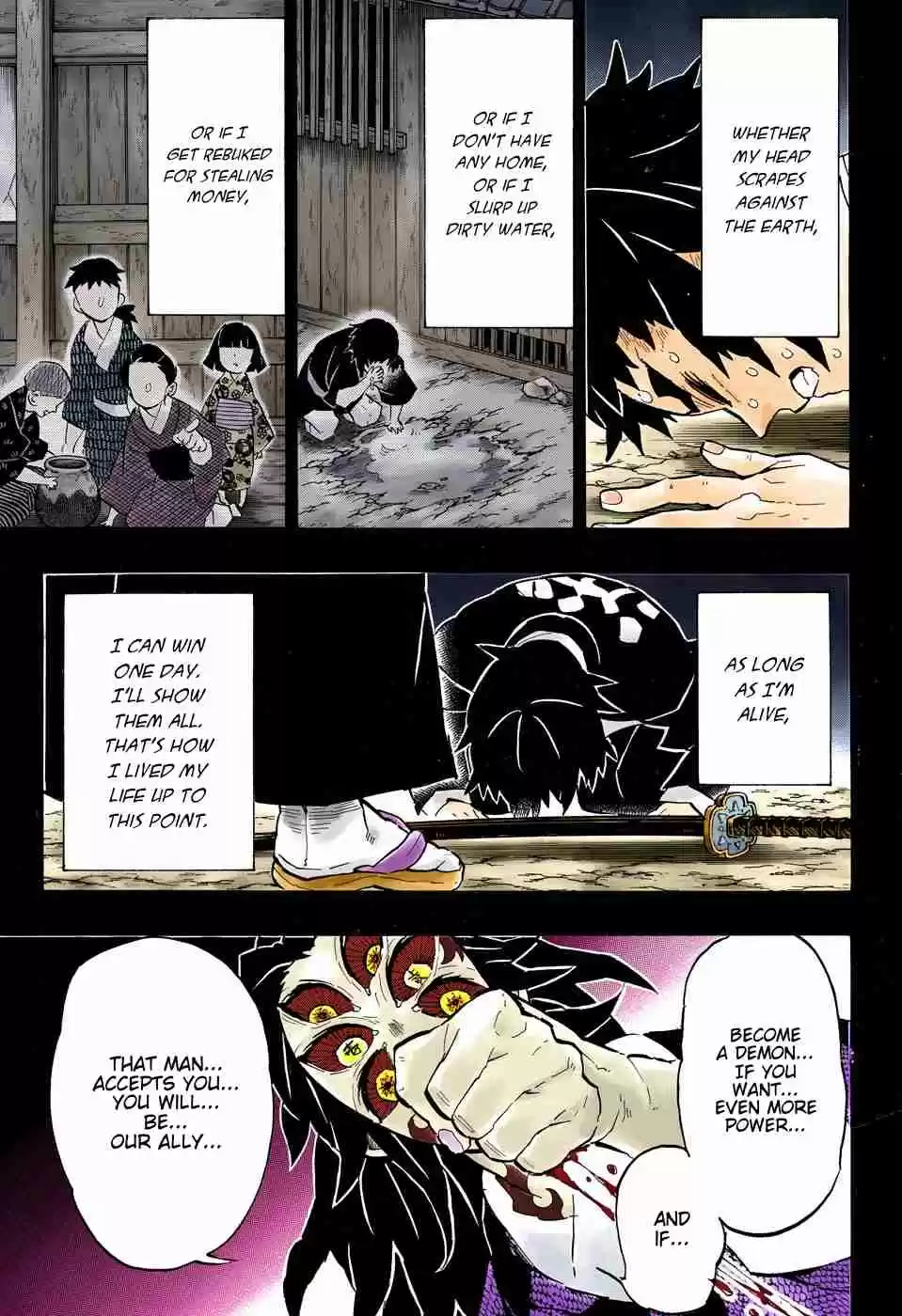Kimetsu no Yaiba Digital Colored Comics Ch. 145 Box of Happiness