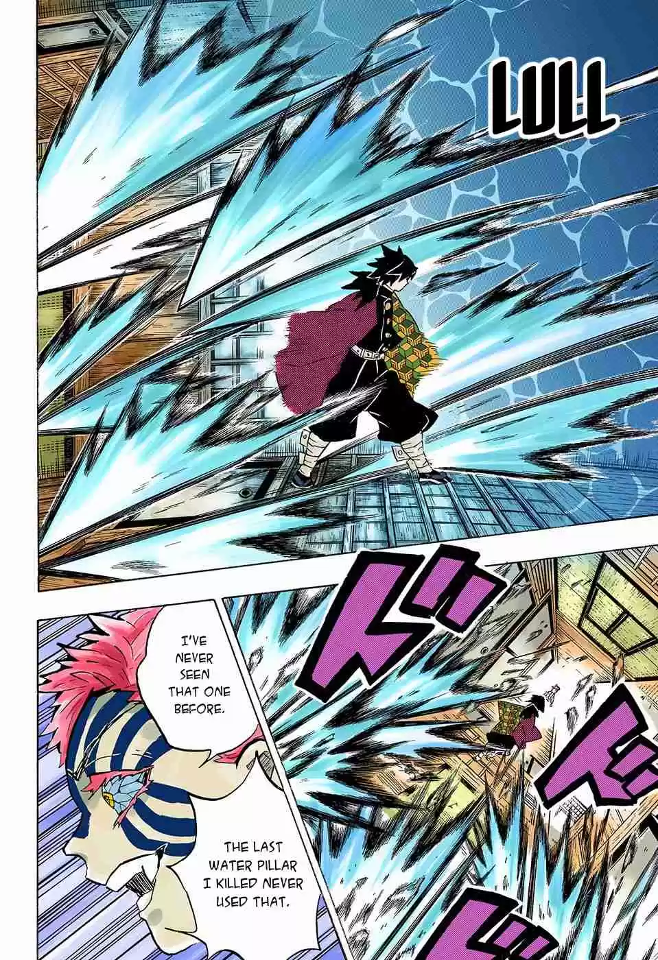 Kimetsu no Yaiba Digital Colored Comics Ch. 148 Clash