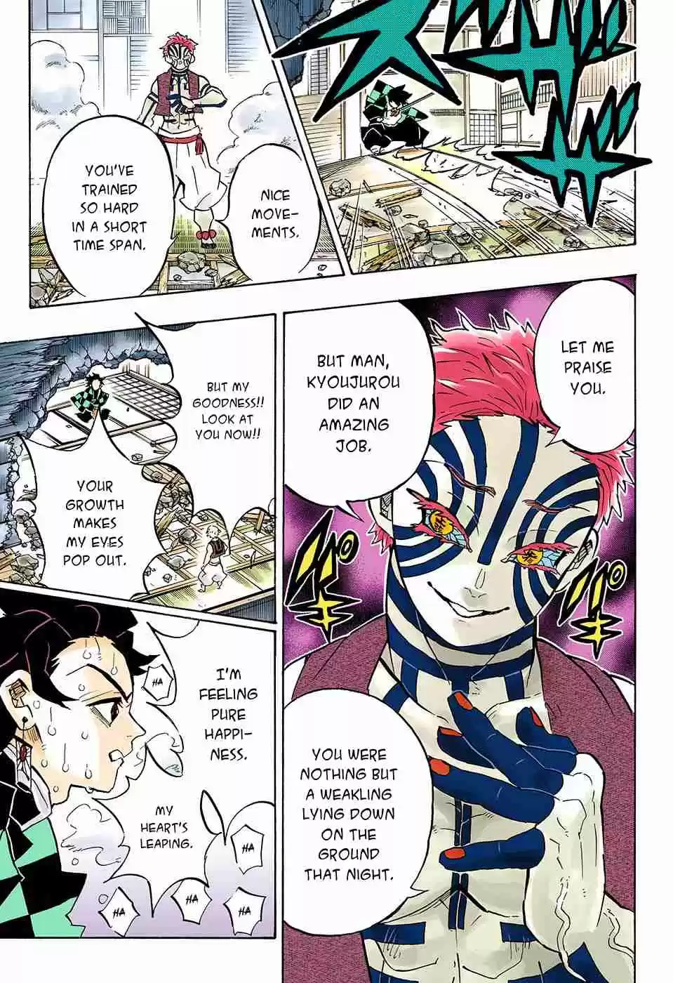 Kimetsu no Yaiba Digital Colored Comics Ch. 148 Clash