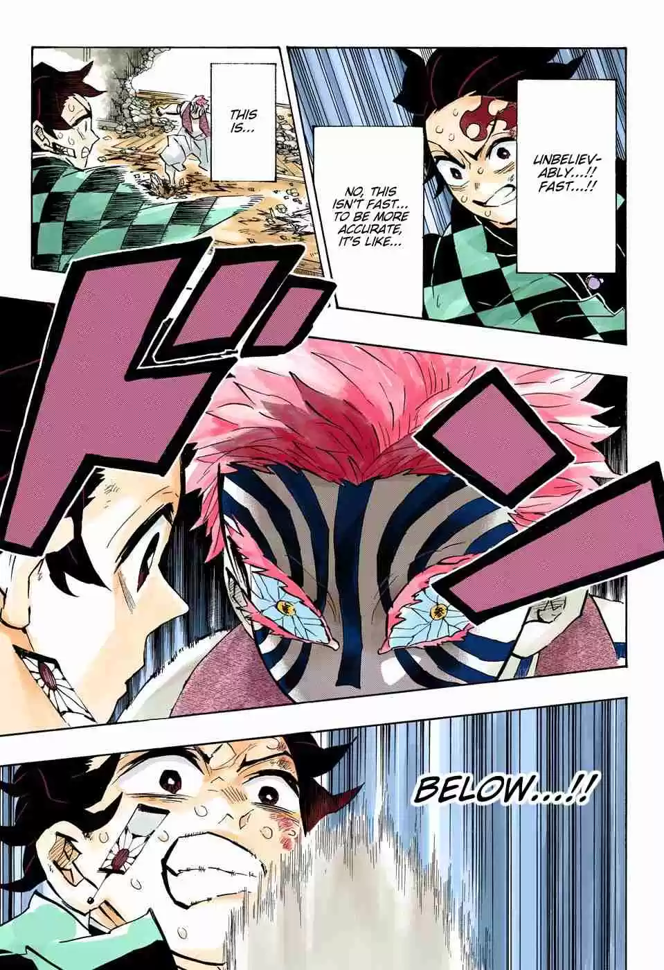 Kimetsu no Yaiba Digital Colored Comics Ch. 149 Unpleasant Feeling