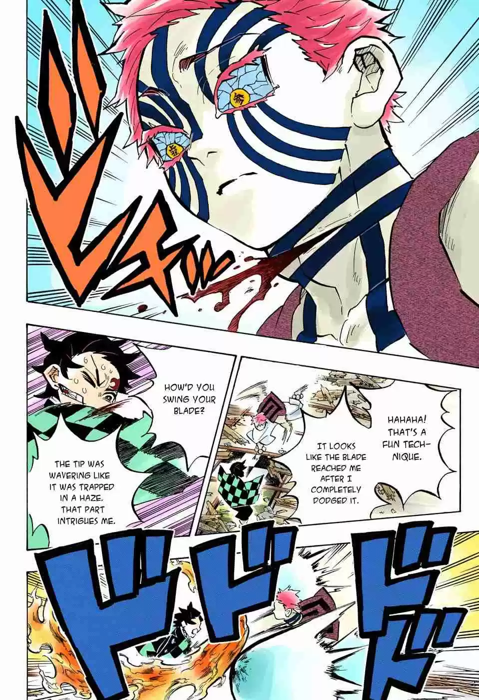 Kimetsu no Yaiba Digital Colored Comics Ch. 149 Unpleasant Feeling