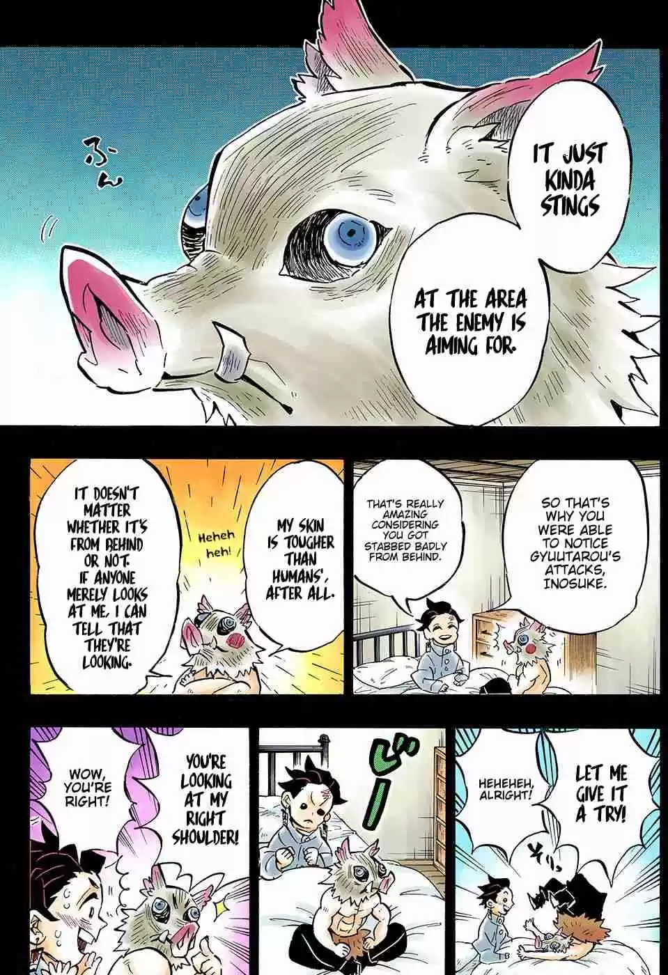 Kimetsu no Yaiba Digital Colored Comics Ch. 150 Realization