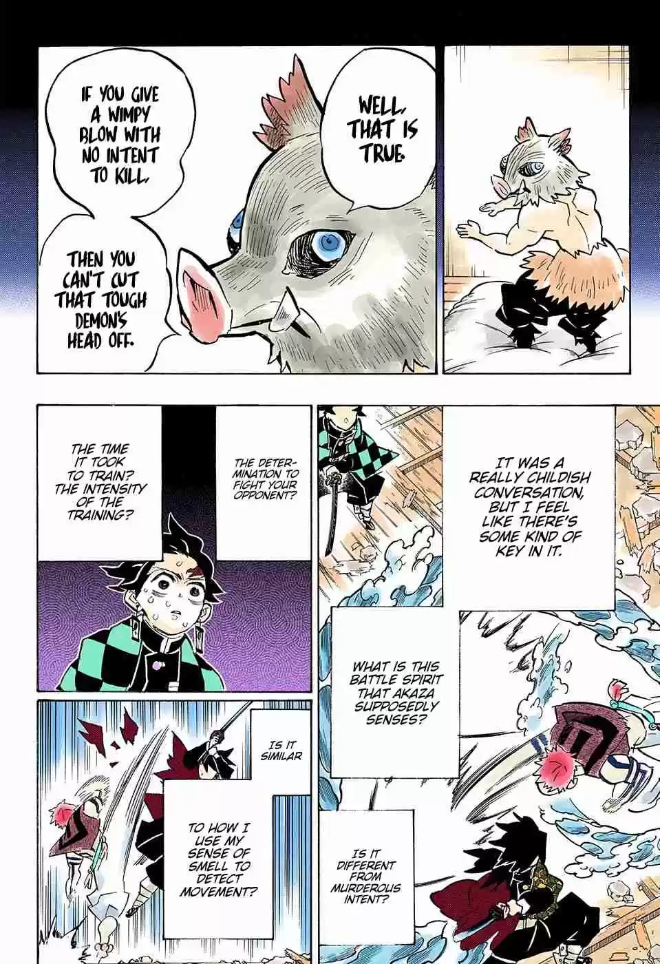 Kimetsu no Yaiba Digital Colored Comics Ch. 150 Realization