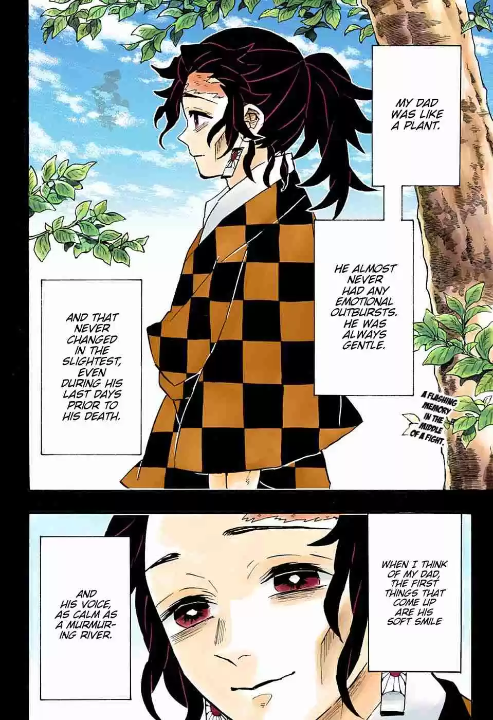 Kimetsu no Yaiba Digital Colored Comics Ch. 151 A Bell Rings on a Snowy Moonlit Night