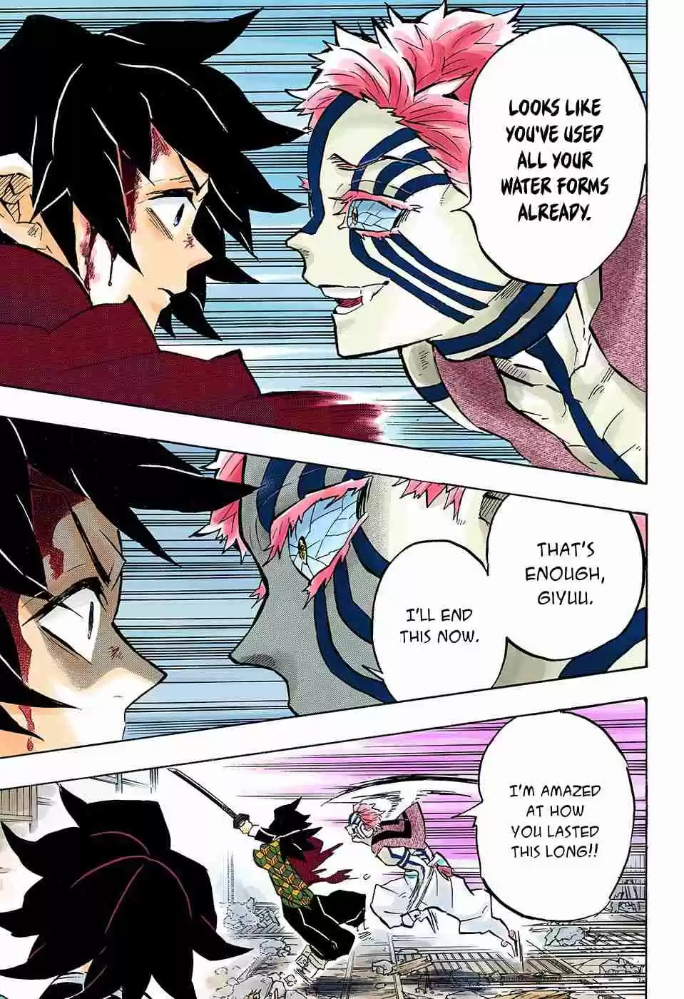 Kimetsu no Yaiba Digital Colored Comics Ch. 152 The See Through World