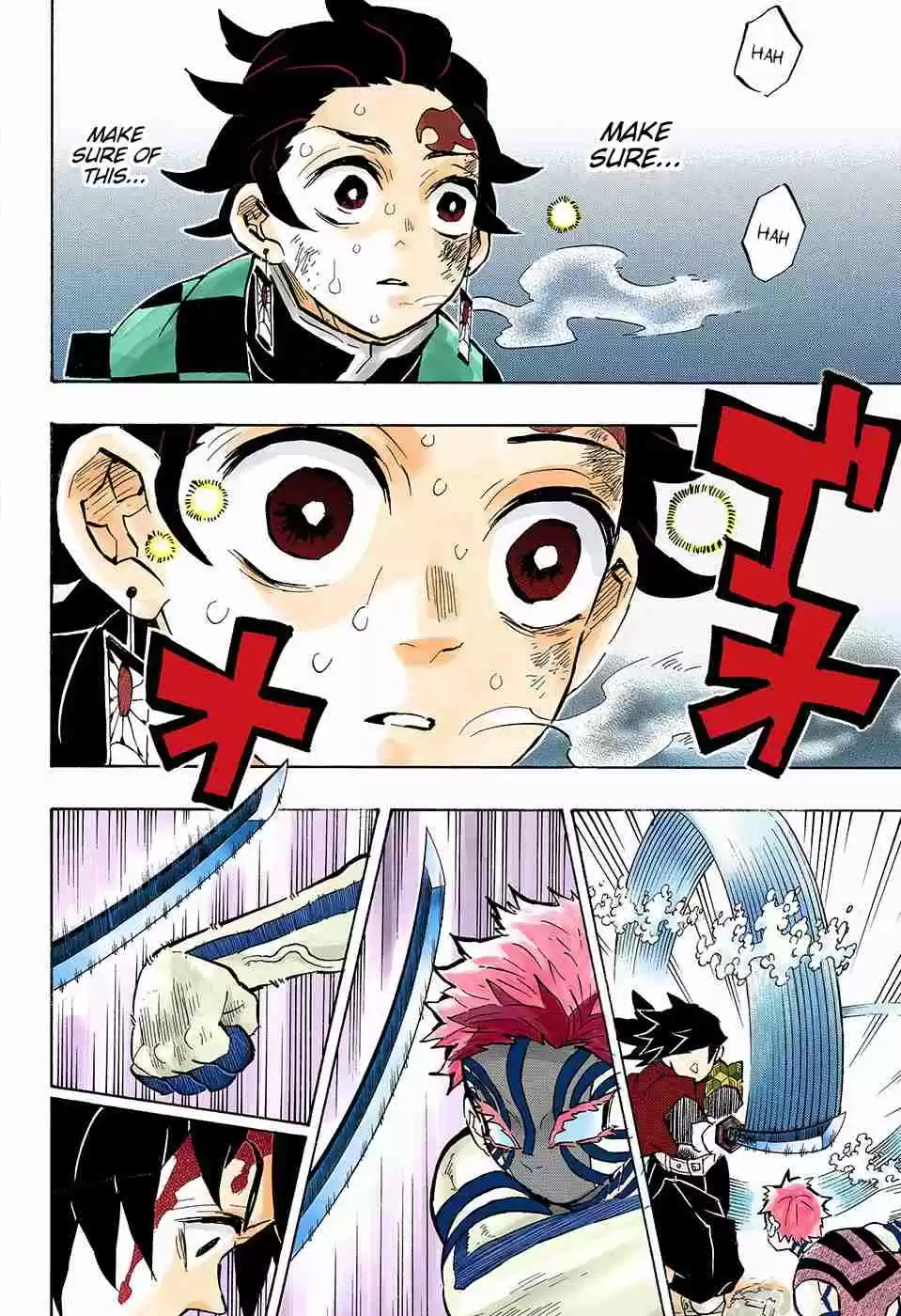 Kimetsu no Yaiba Digital Colored Comics Ch. 152 The See Through World