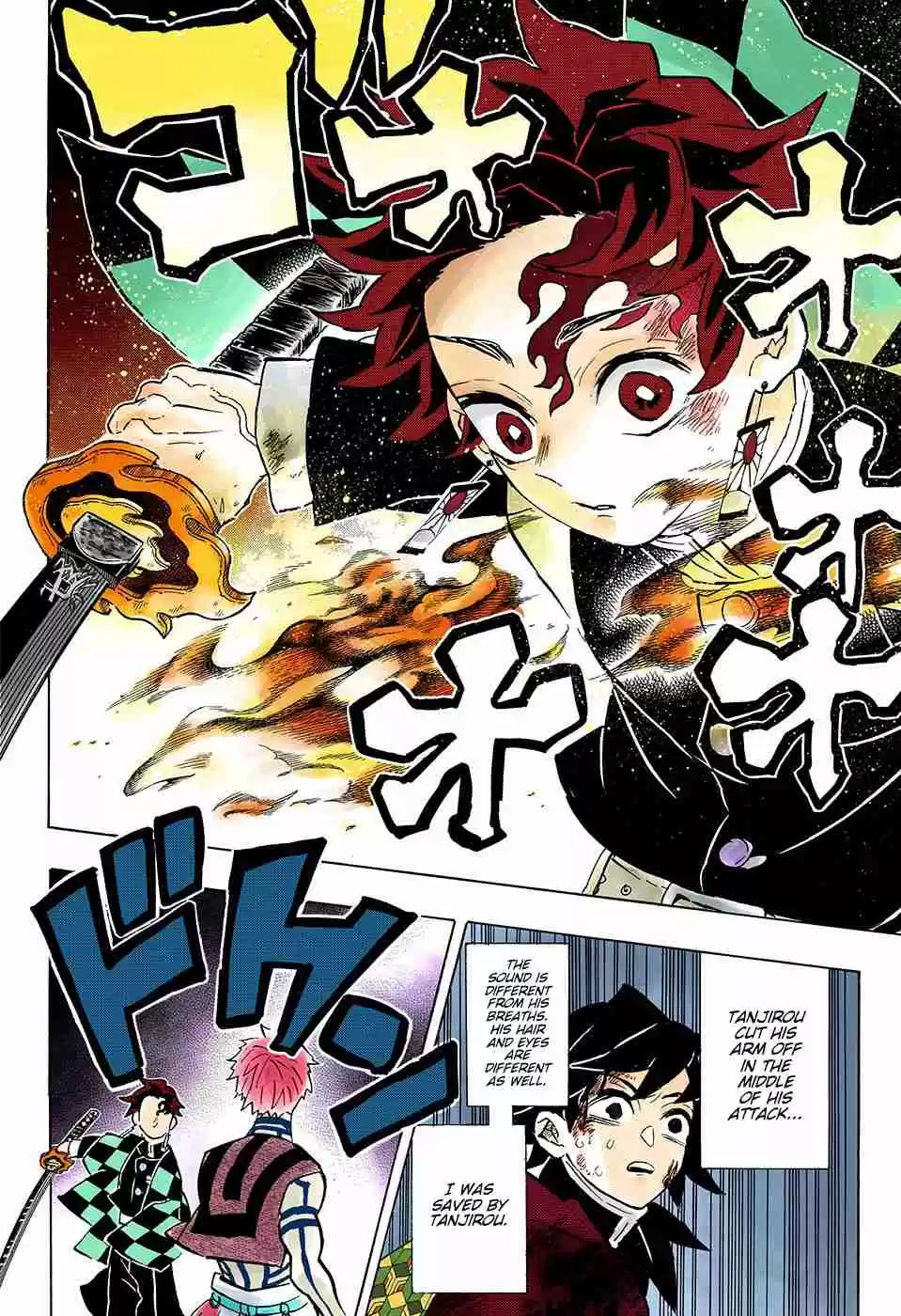 Kimetsu no Yaiba Digital Colored Comics Ch. 152 The See Through World