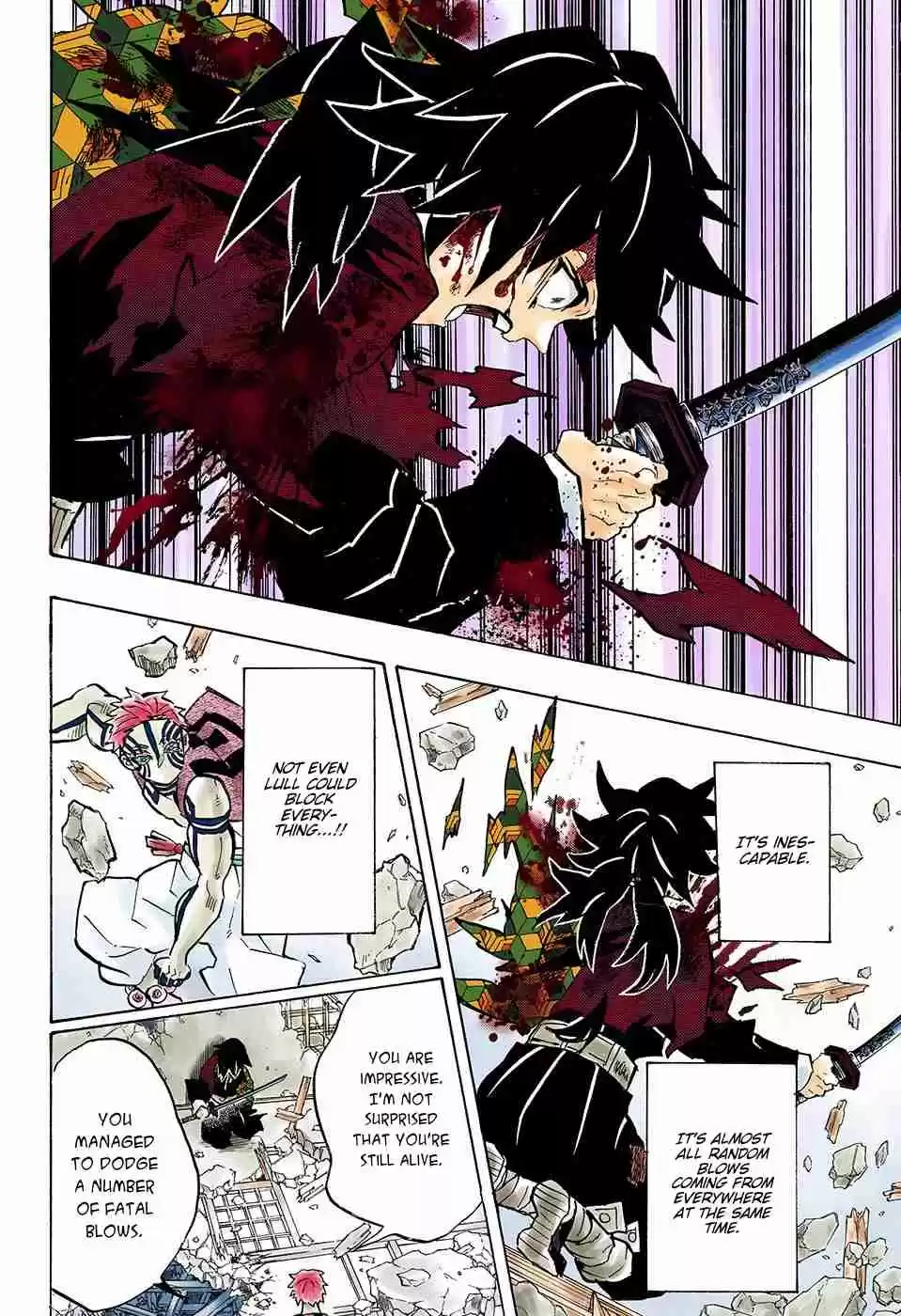 Kimetsu no Yaiba Digital Colored Comics Ch. 152 The See Through World
