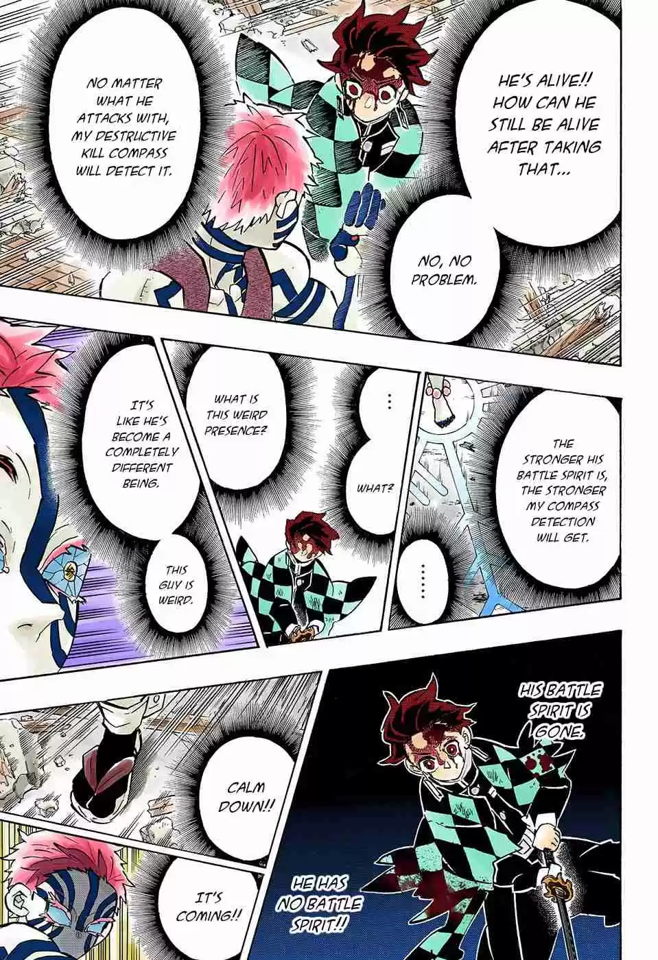 Kimetsu no Yaiba Digital Colored Comics Ch. 152 The See Through World