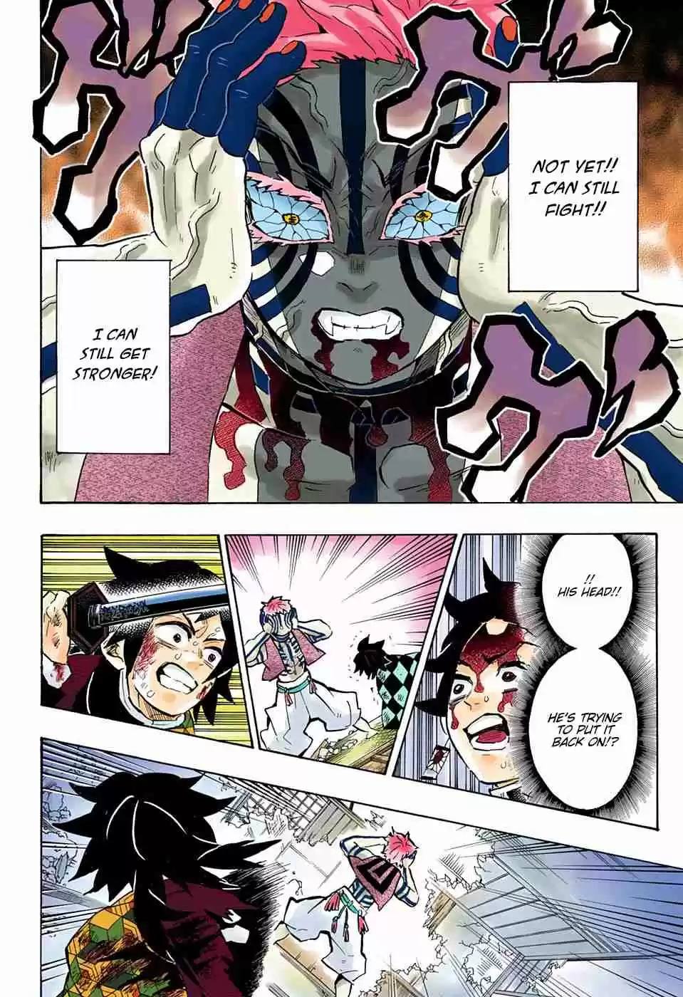 Kimetsu no Yaiba Digital Colored Comics Ch. 153 Attracted