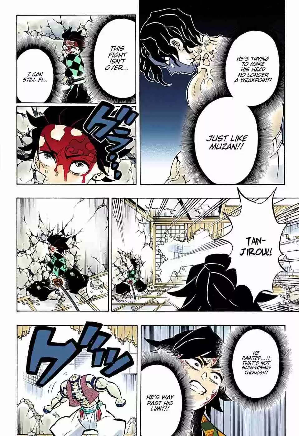 Kimetsu no Yaiba Digital Colored Comics Ch. 153 Attracted