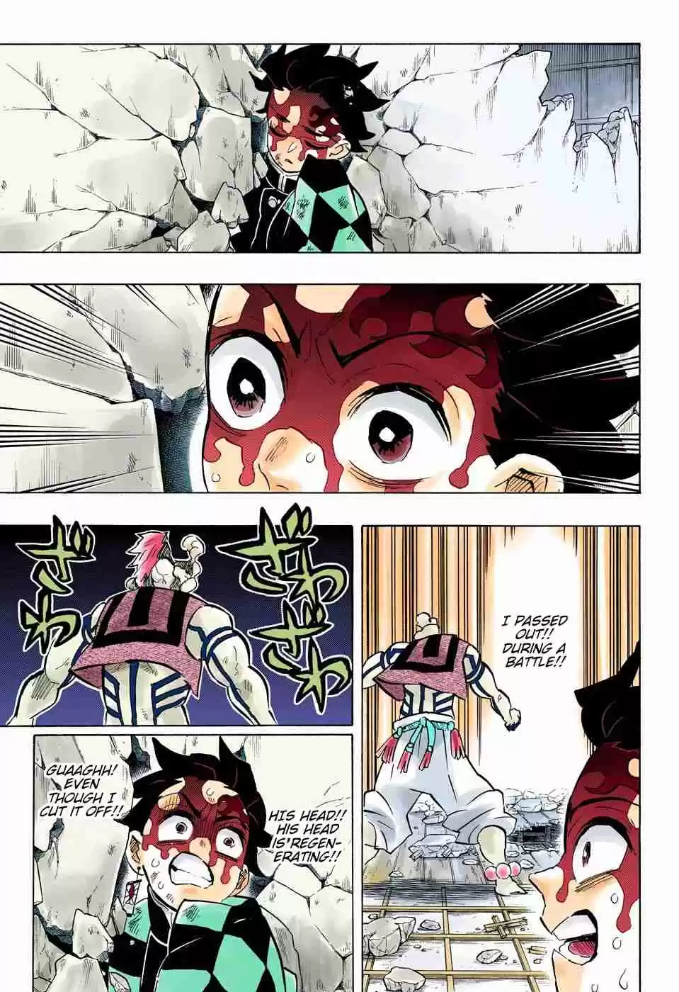 Kimetsu no Yaiba Digital Colored Comics Ch. 156 Thank You