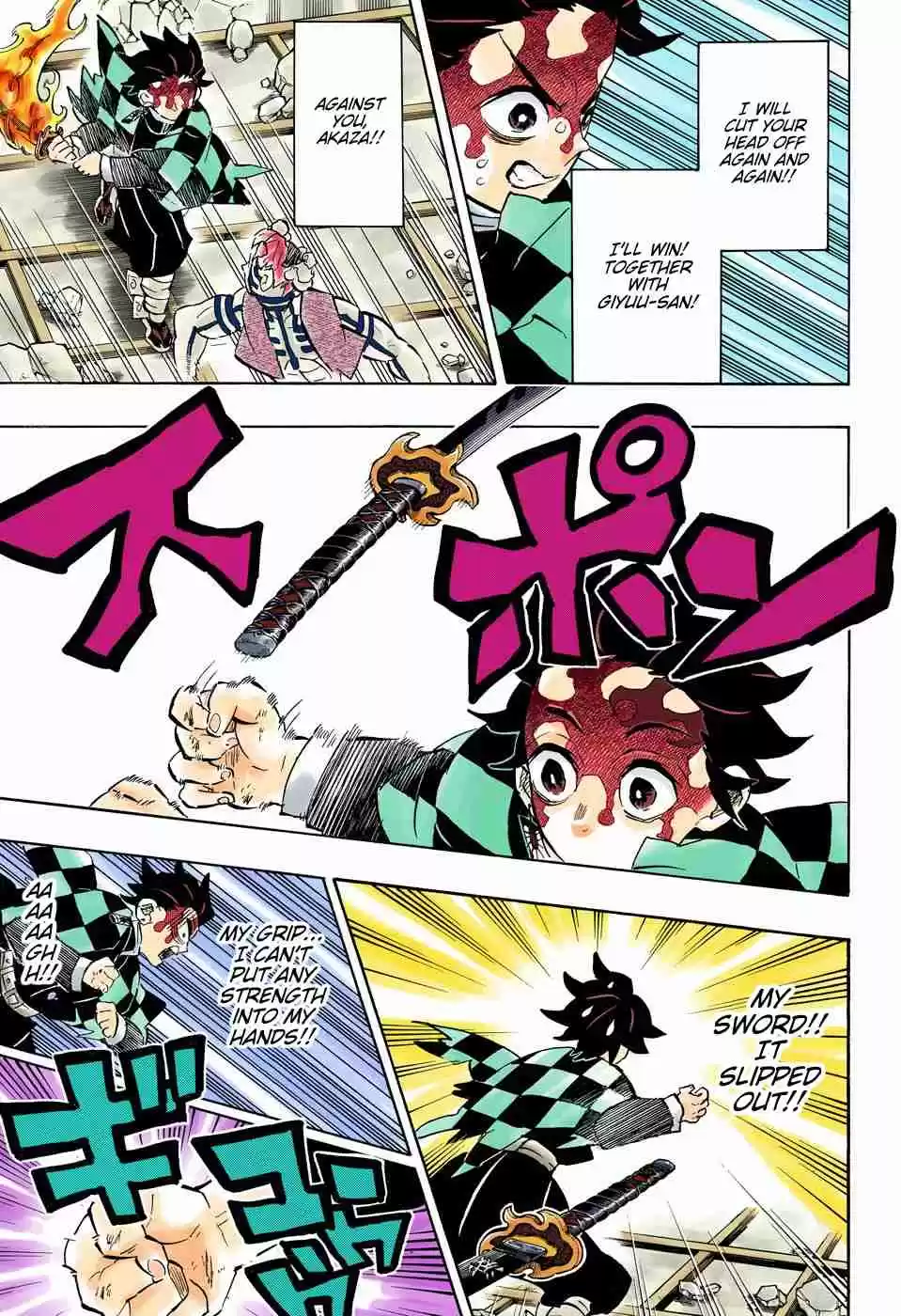 Kimetsu no Yaiba Digital Colored Comics Ch. 156 Thank You