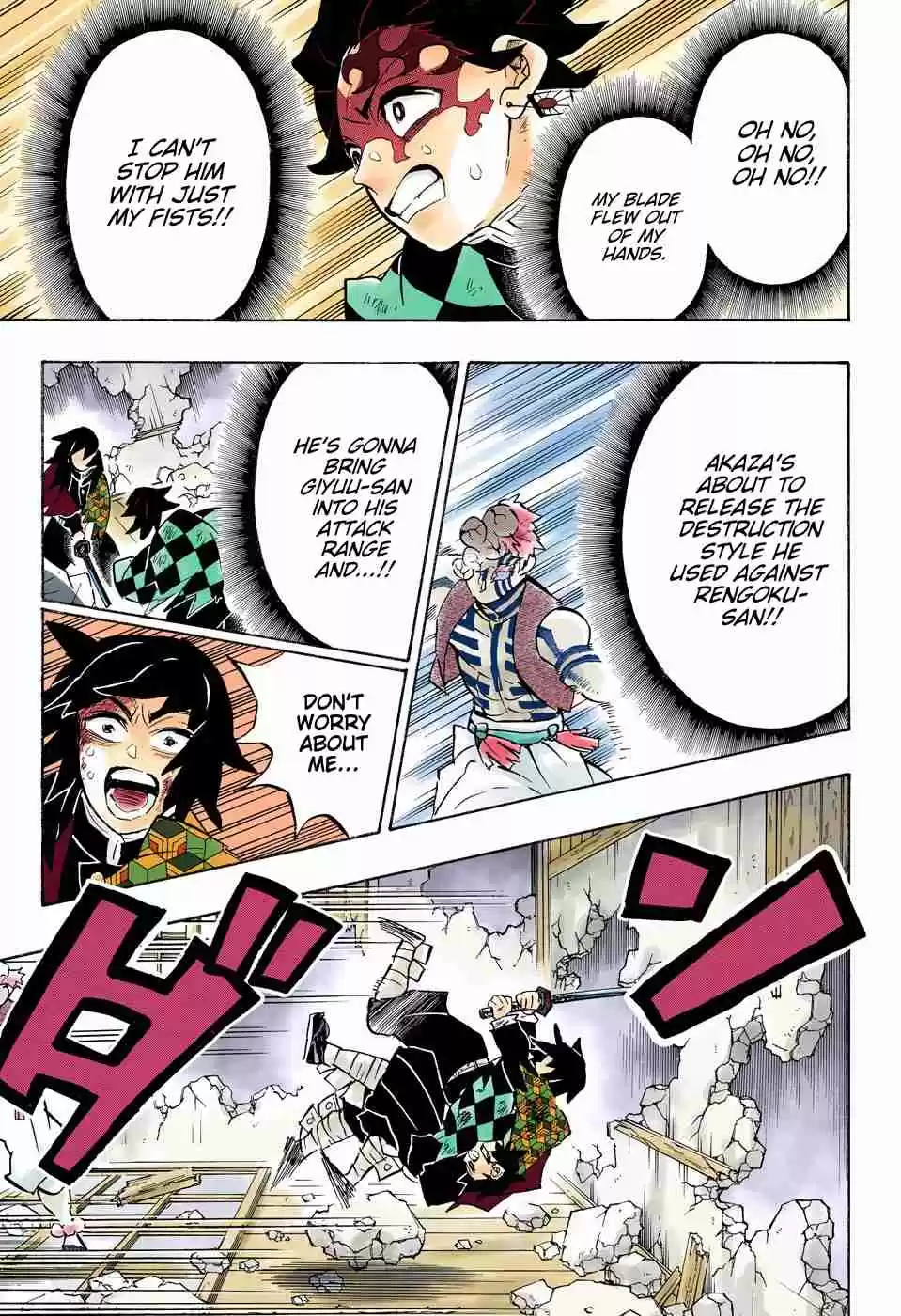 Kimetsu no Yaiba Digital Colored Comics Ch. 156 Thank You