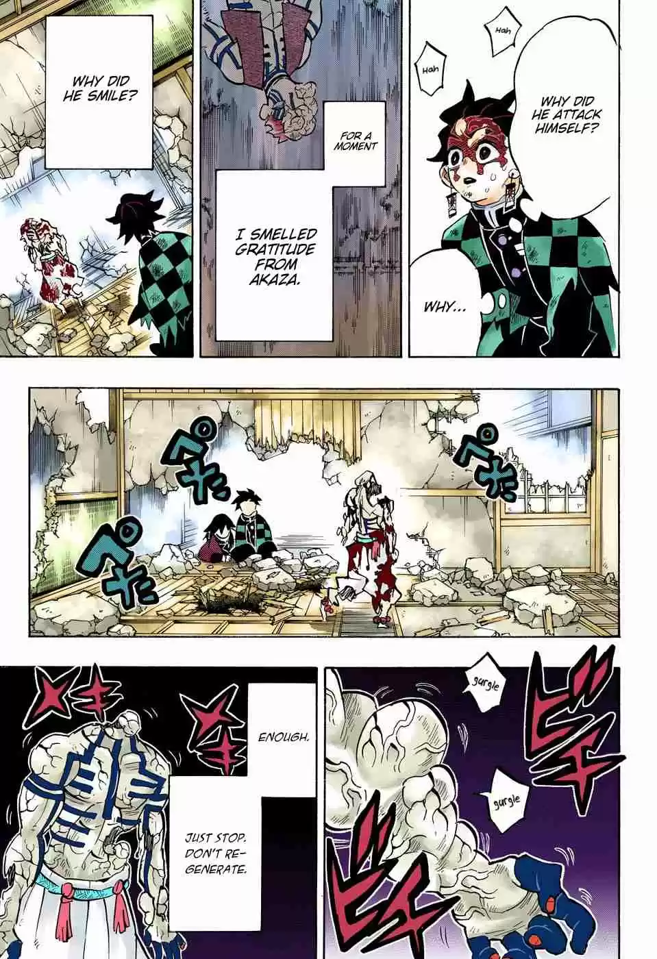 Kimetsu no Yaiba Digital Colored Comics Ch. 156 Thank You