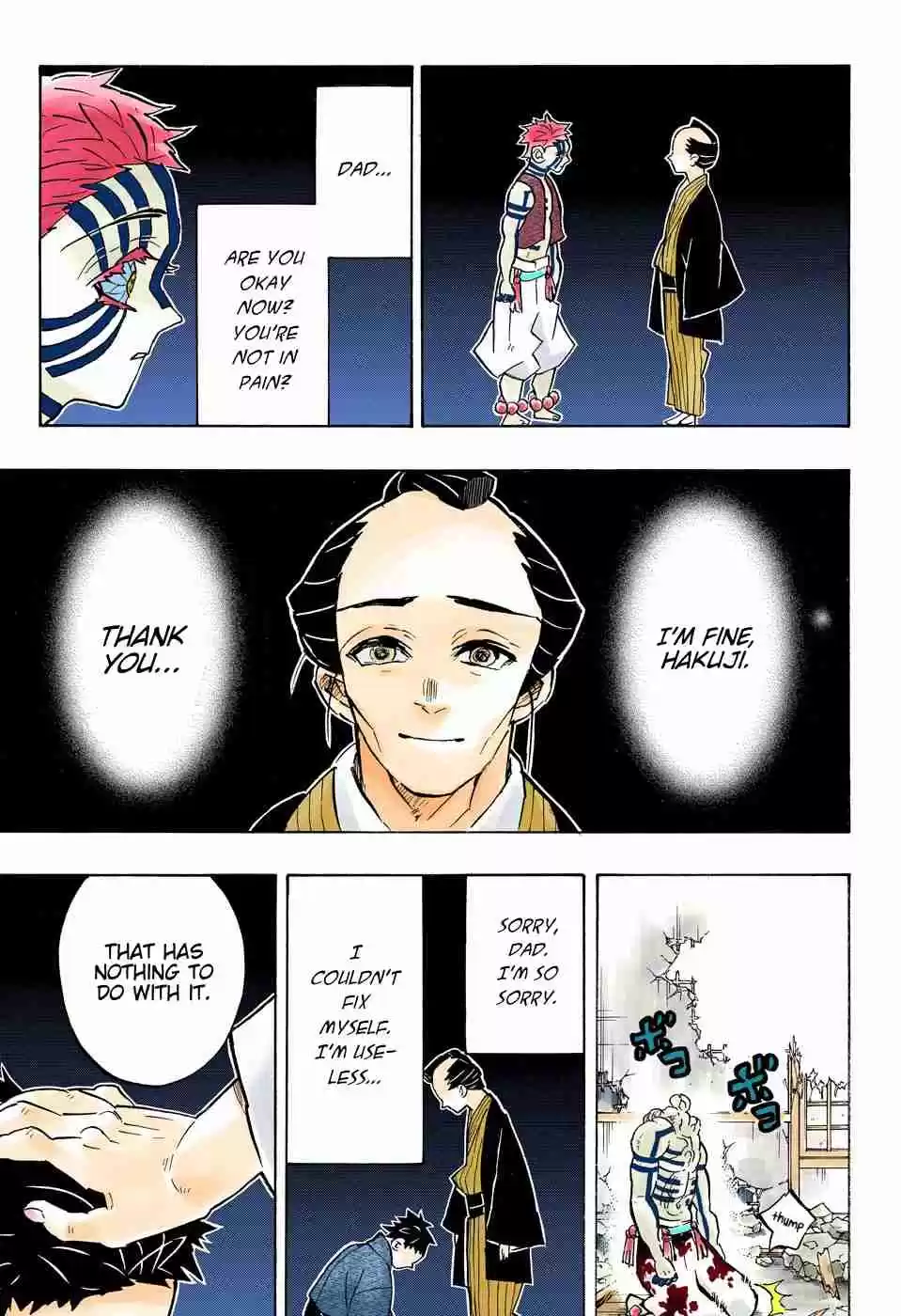 Kimetsu no Yaiba Digital Colored Comics Ch. 156 Thank You