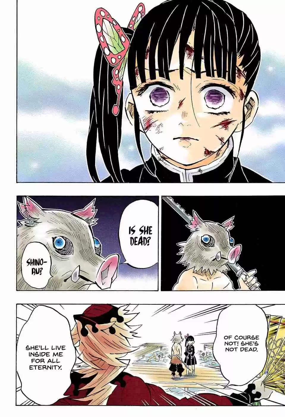 Kimetsu no Yaiba Digital Colored Comics Ch. 159 Face