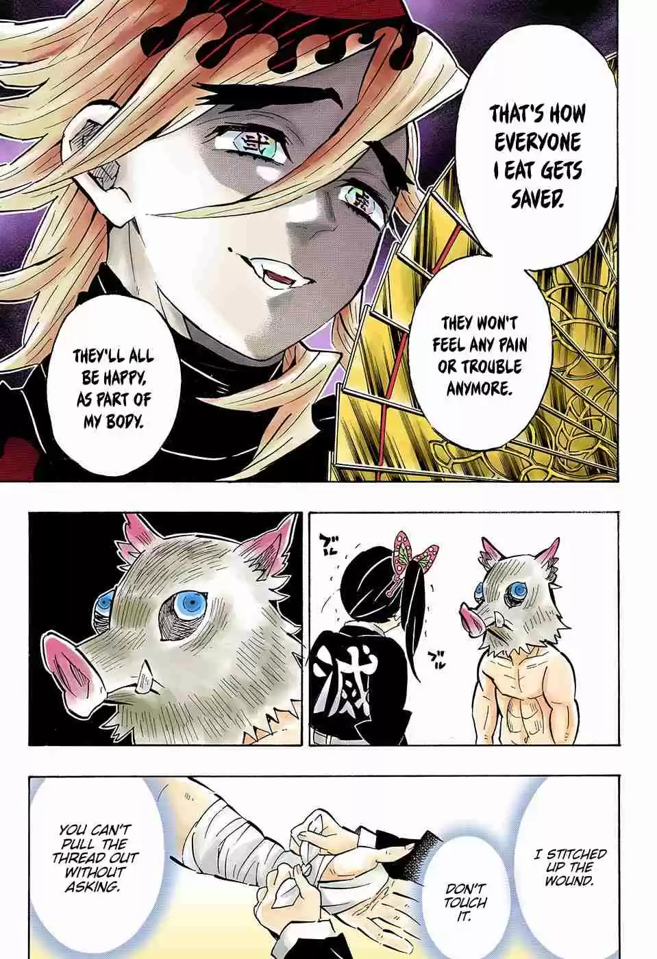 Kimetsu no Yaiba Digital Colored Comics Ch. 159 Face