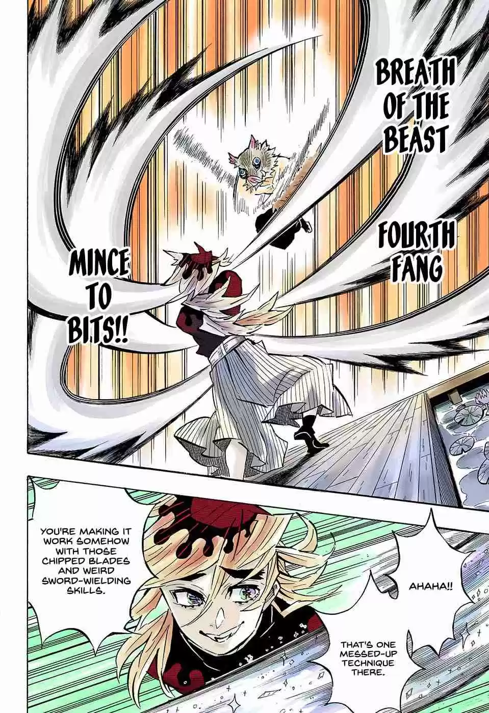 Kimetsu no Yaiba Digital Colored Comics Ch. 159 Face