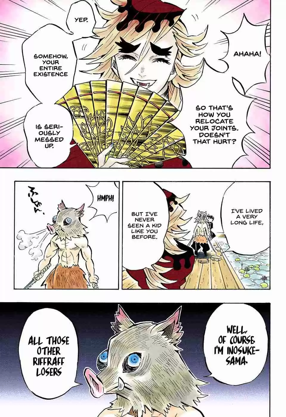 Kimetsu no Yaiba Digital Colored Comics Ch. 159 Face
