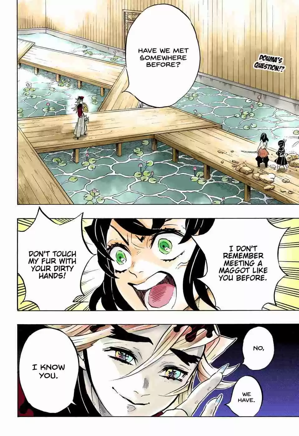 Kimetsu no Yaiba Digital Colored Comics Ch. 160 Overlapping Shadows, Revived Memories