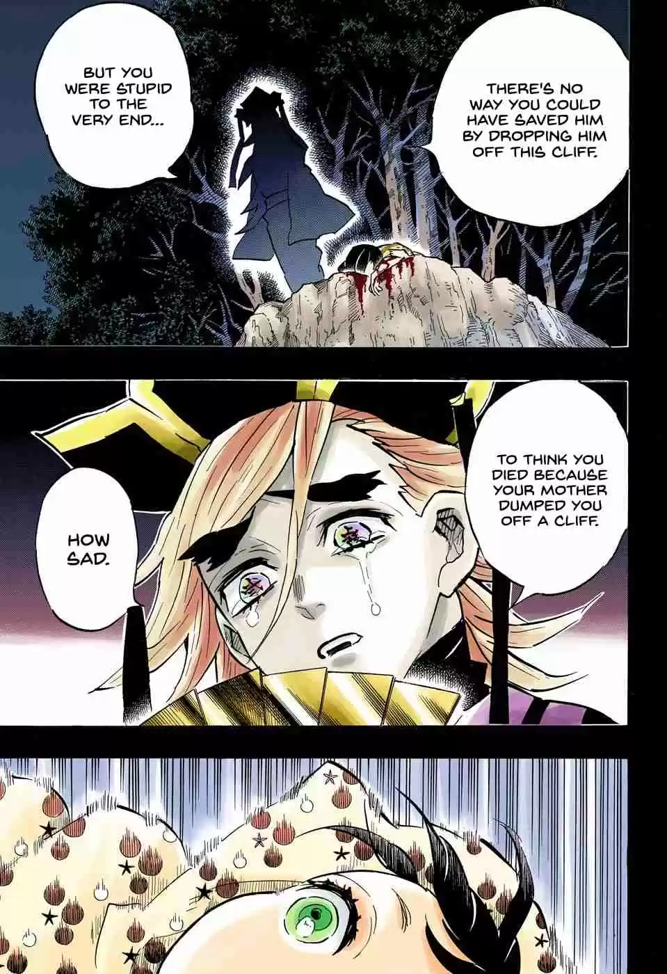 Kimetsu no Yaiba Digital Colored Comics Ch. 160 Overlapping Shadows, Revived Memories