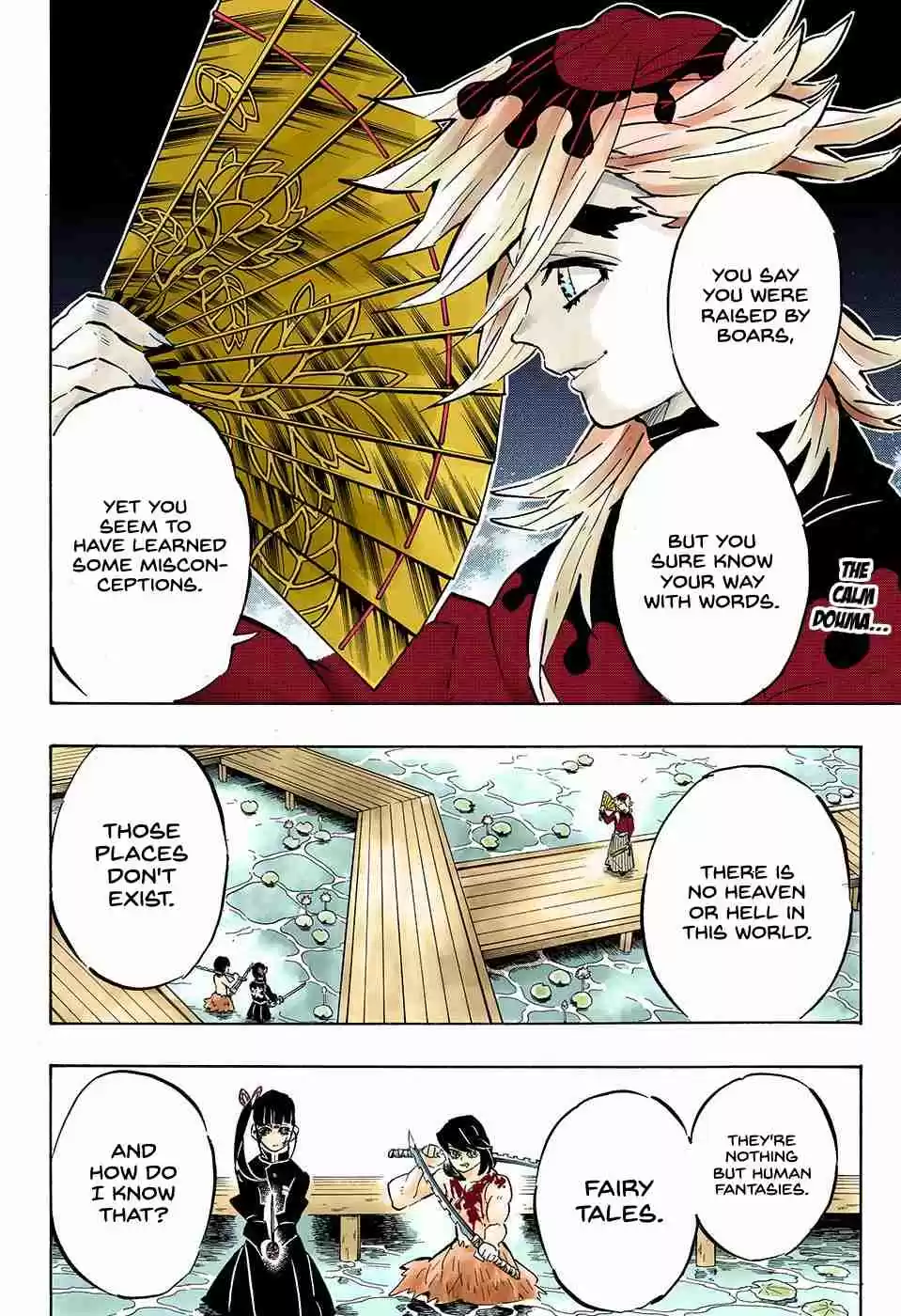 Kimetsu no Yaiba Digital Colored Comics Ch. 161 Flutter of Butterfly Wings