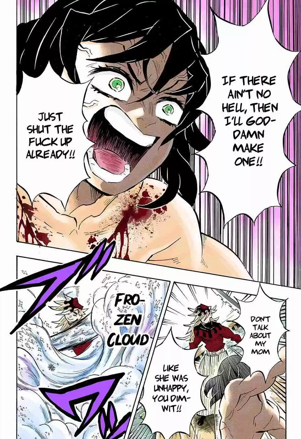 Kimetsu no Yaiba Digital Colored Comics Ch. 161 Flutter of Butterfly Wings