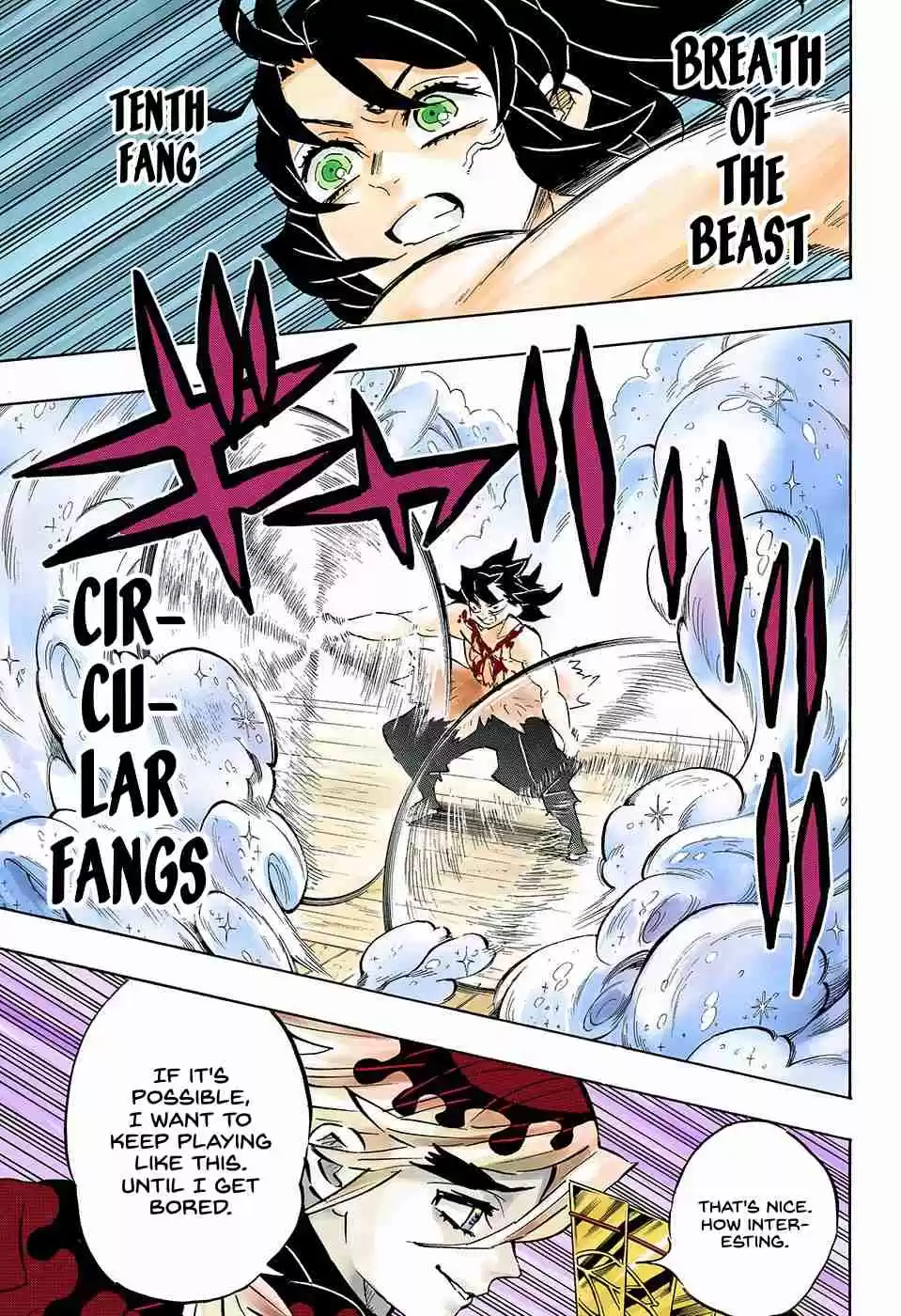 Kimetsu no Yaiba Digital Colored Comics Ch. 161 Flutter of Butterfly Wings